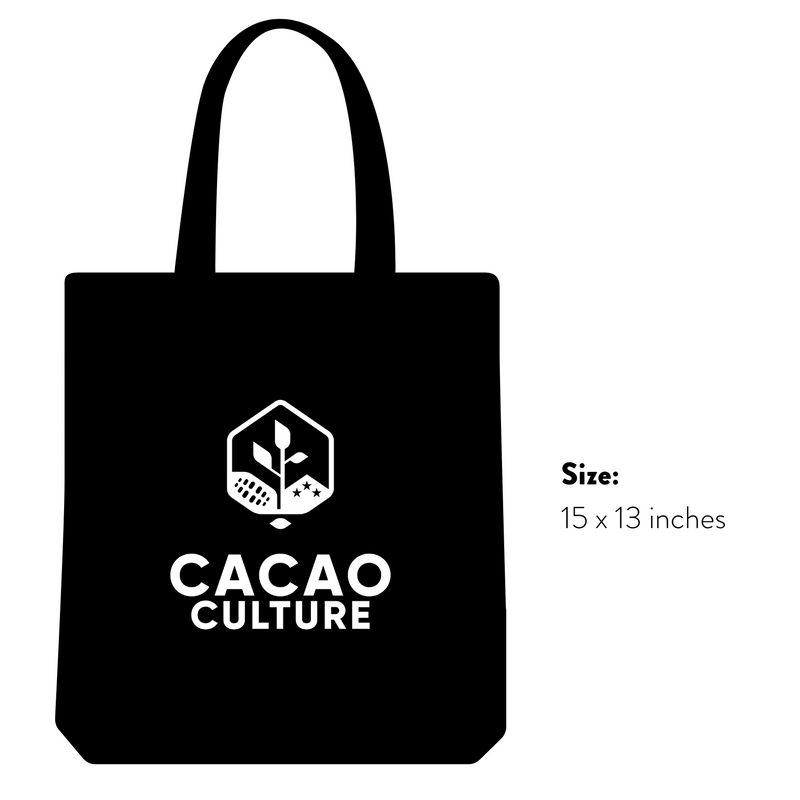 Cacao Culture - Black Tote Bag