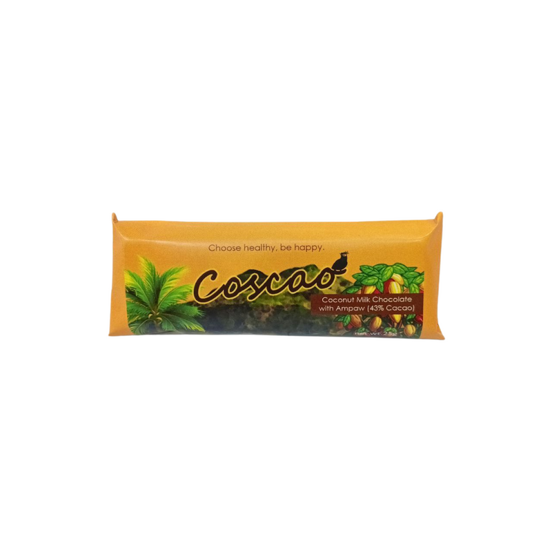 Coscao - Coconut Milk Chocolate 43% with Ampaw 25g