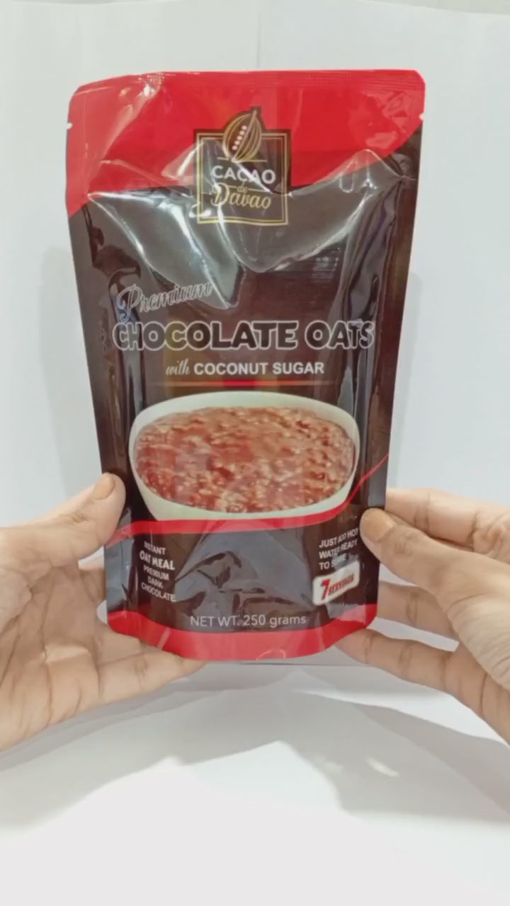 Cacao de Davao - Premium Chocolate Oats (w/ Coconut Sugar) 250g